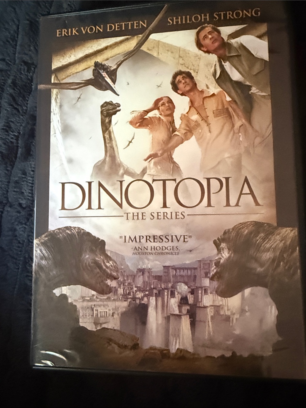 Topia Dinotopia Series Wall Art - Beige & Brown Tones